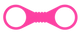 Large Hot Pink Silicone Cuffs
