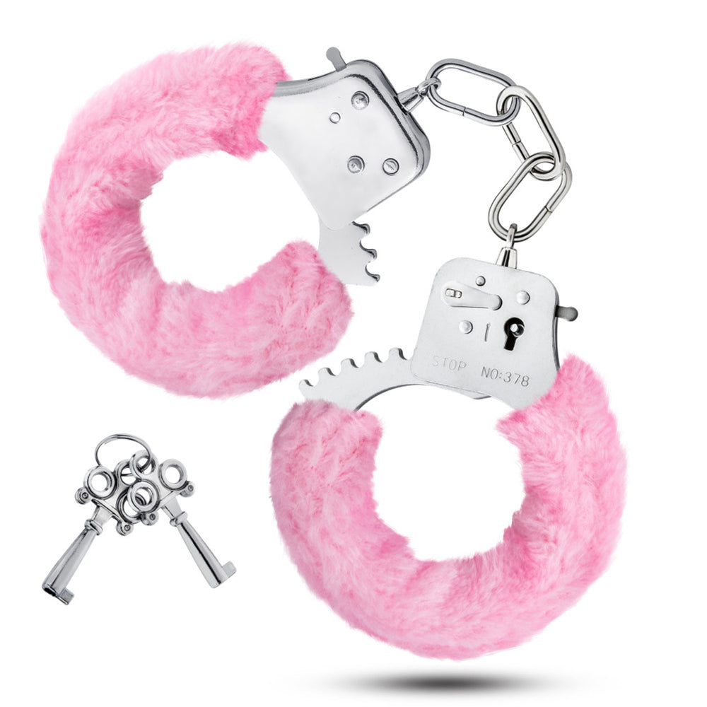 Temptasia Beginner Cuffs - Pink Fur