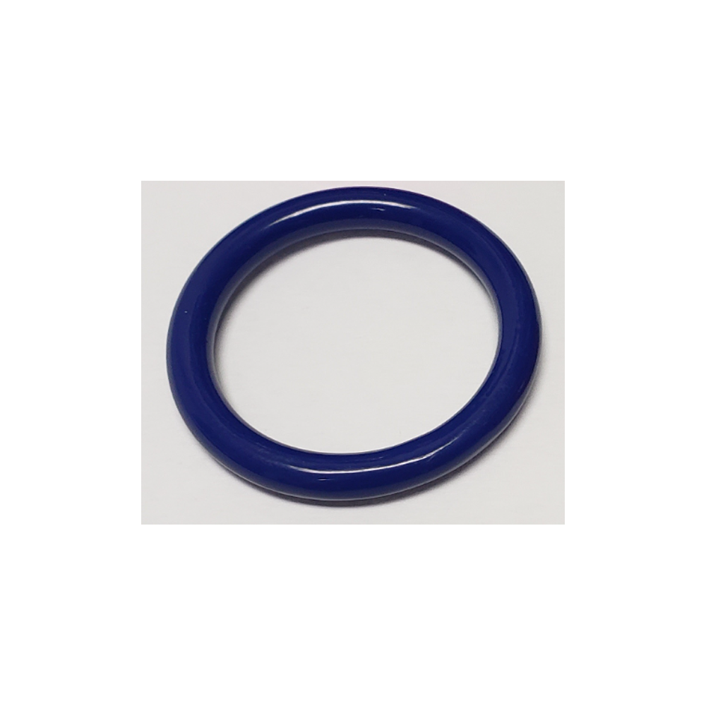 1.75" Seamless Stainless C-Ring - Blue - Cock & Balls