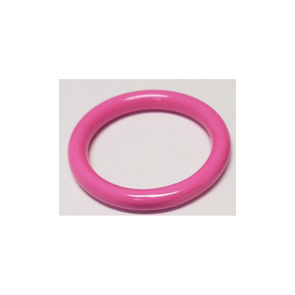 Seamless Stainless C-Ring Set -3pc Pink - Cock & Balls