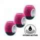 Masturbator Egg 3er Set (Bubble) Violet