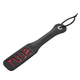 12†Leather Slut Impression Paddle