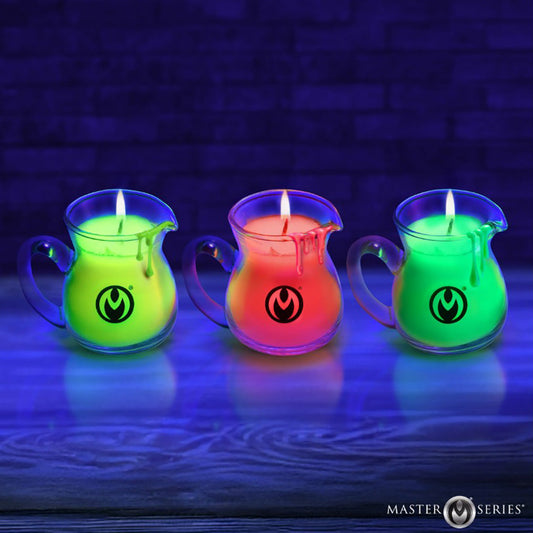 Blacklight Wax Play Pitchers - Vibrators