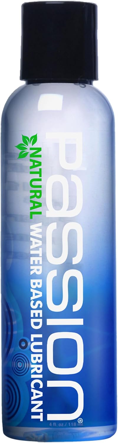 Passion Natural Water-Based Lube - 4oz - Water Based Lube