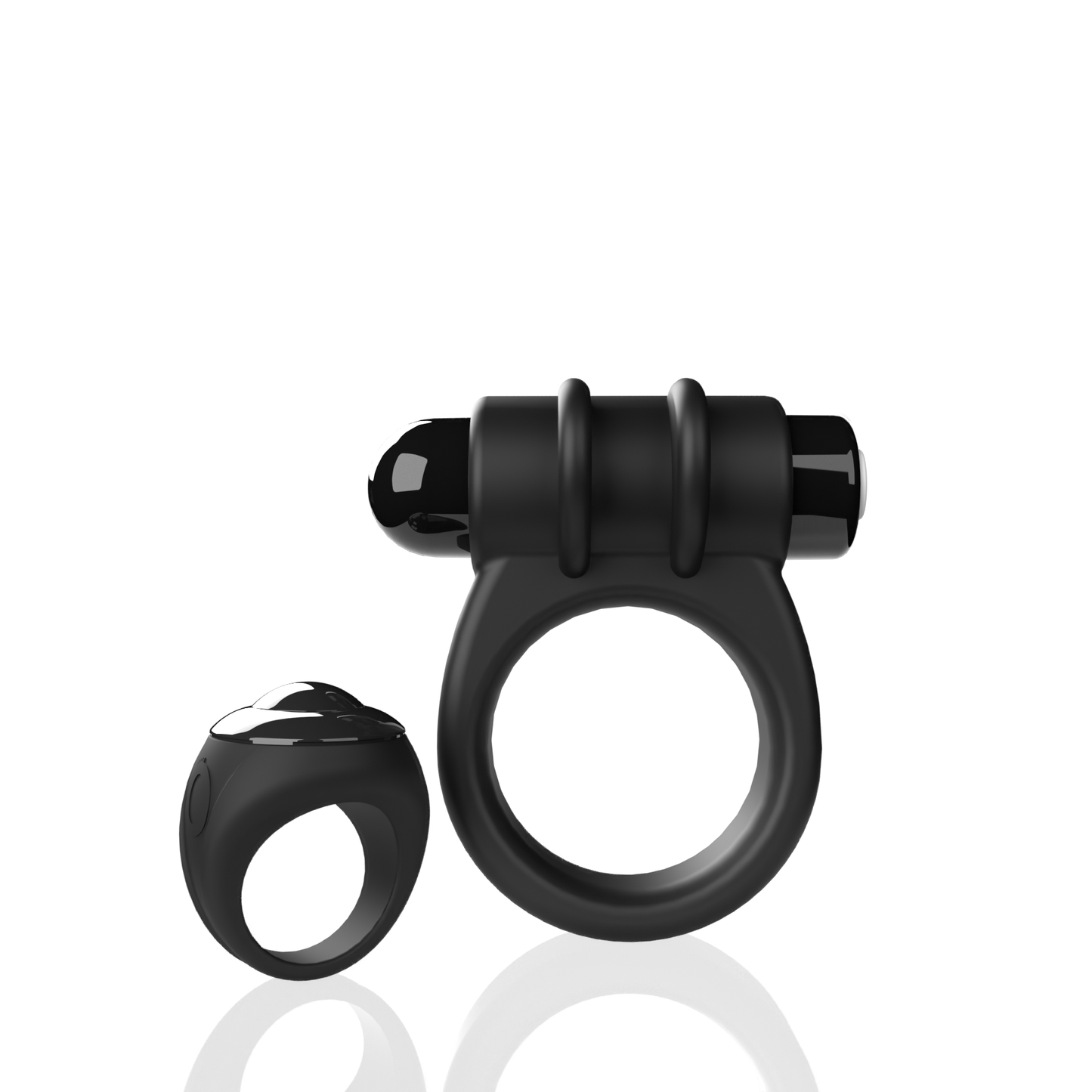 Screaming O Remote Controlled Switch Vibrating Ring - Black - Other
