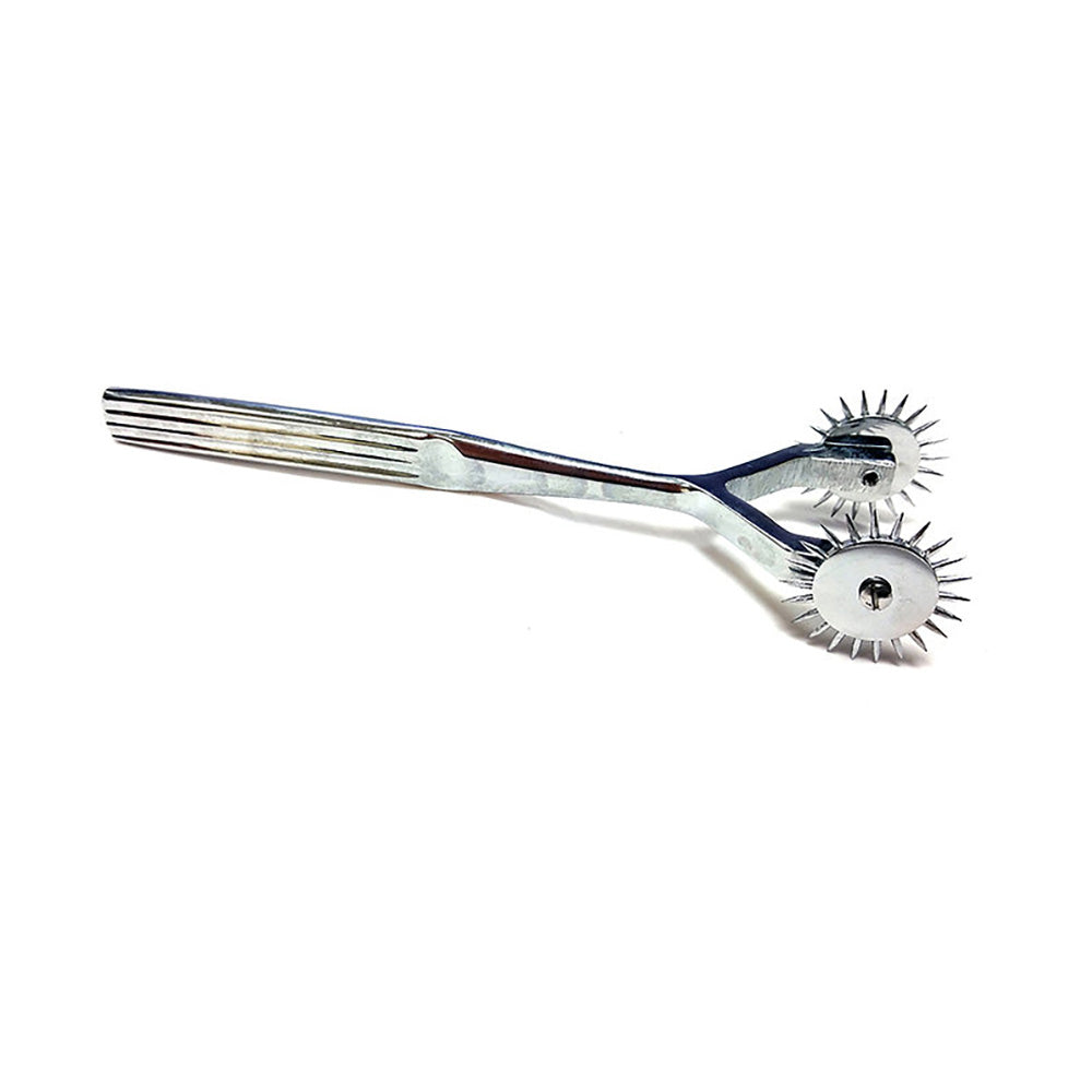 Stainless Steel 2 Prong Pinwheel - Fetish