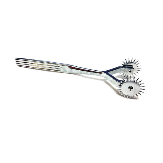 Stainless Steel 2 Prong Pinwheel - Fetish