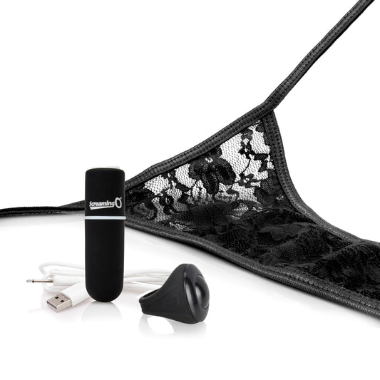 My Secret Charged Remote Control Panty Vibe - Black - Other