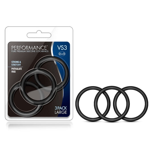 Performance VS3 Pure Silicone Cock Ring - Cock & Balls