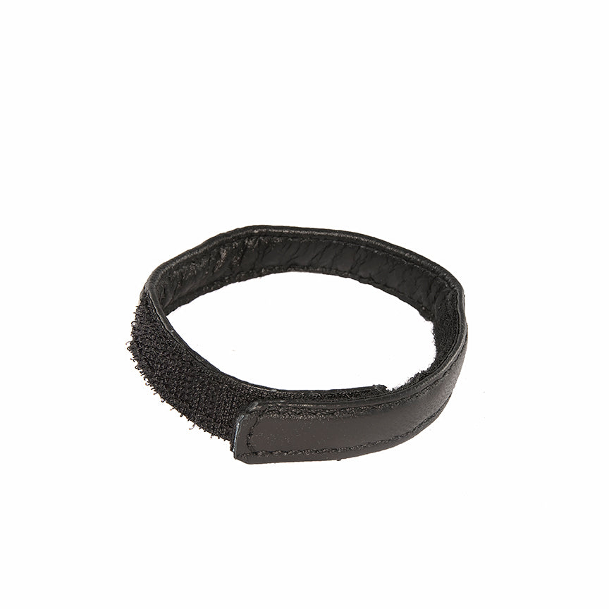 Velcro Closure Leather C Ring * - Cock & Balls