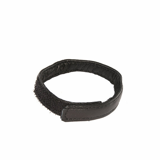 Velcro Closure Leather C Ring * - Cock & Balls