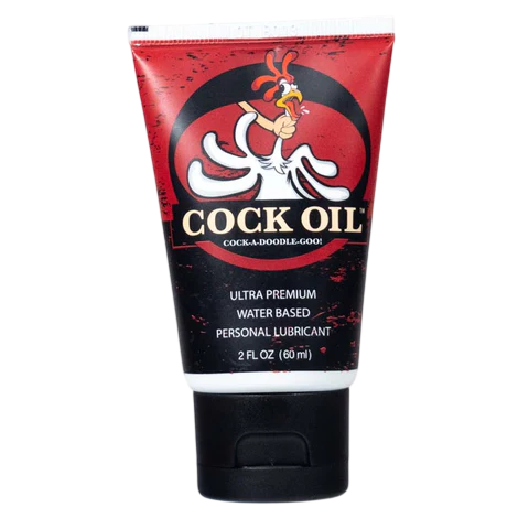 Cock Oil Water-Based Lubricant â€“ Squeeze Tube 2 oz