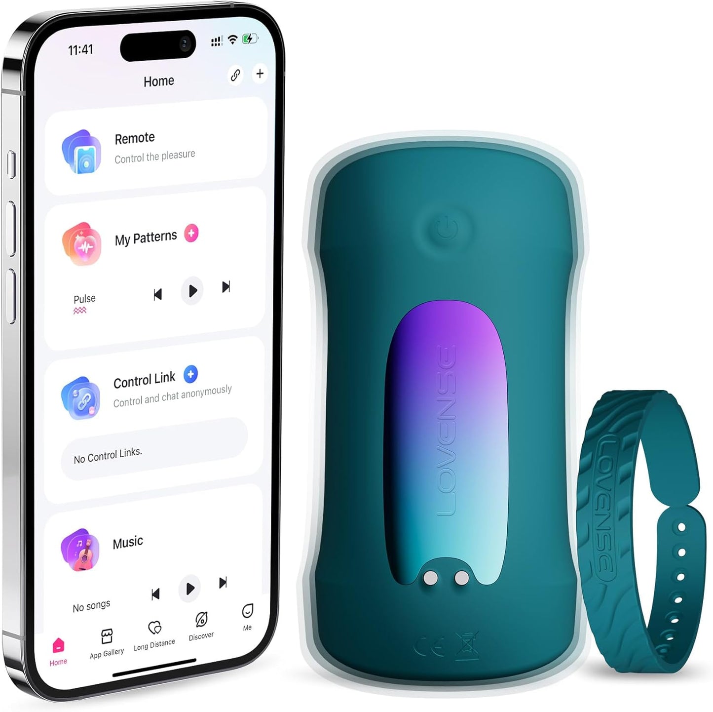 LOVENSE GUSH 2 BLUETOOTH GLANS MASSAGER