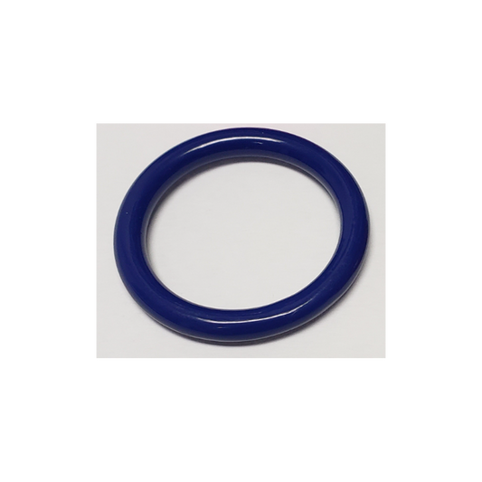 1.75" Seamless Stainless C-Ring - Blue - Cock & Balls