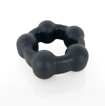 Steel Motion Balls Liquid Silicone Ring - Cock & Balls
