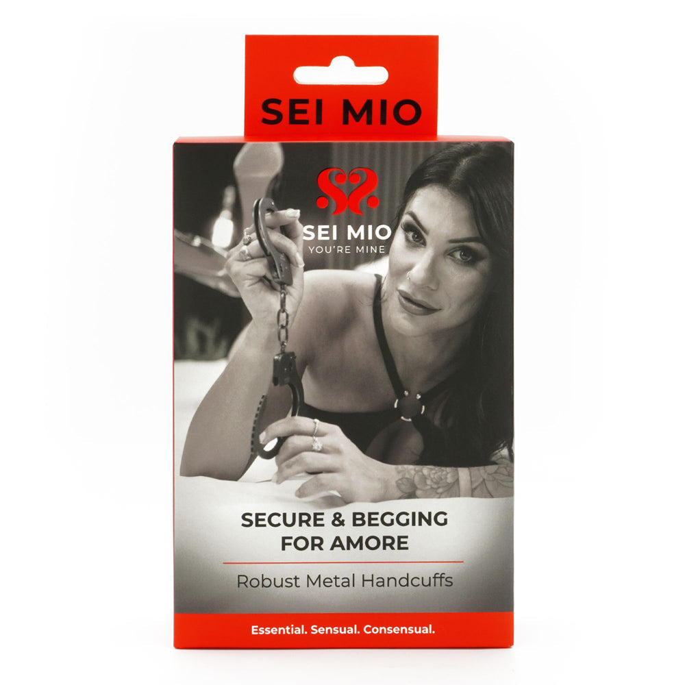 Sei Mio Secure & Begging for Amore Metal Handcuffs