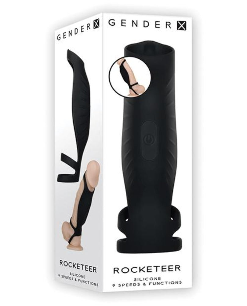 Gender-X  Rocketeer Sheath - Cock & Balls