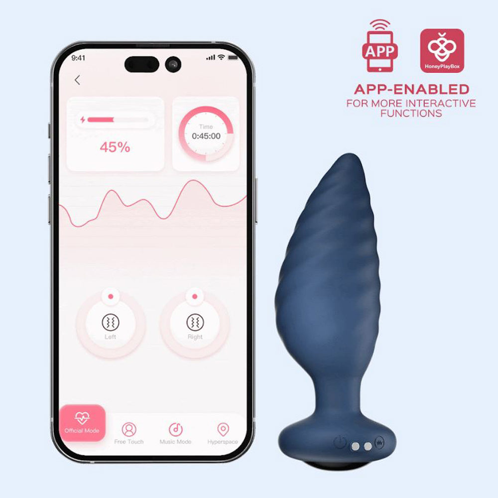 Noah App-Enabled Rotating Butt Plug - App Controlled Toys