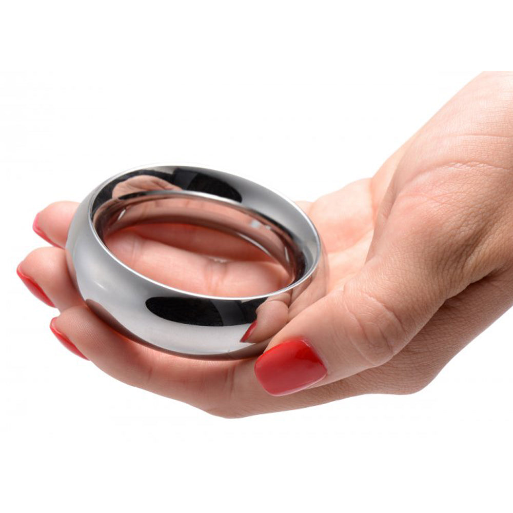 2.25" Stainless Steel Erection Enhancer - Cock & Balls