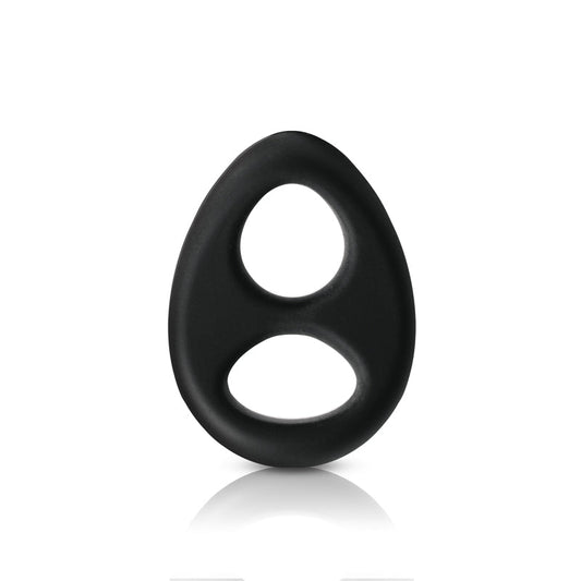 Renegade Romeo Silicone Cock Ring - Cock & Balls