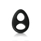 Renegade Romeo Silicone Cock Ring - Cock & Balls