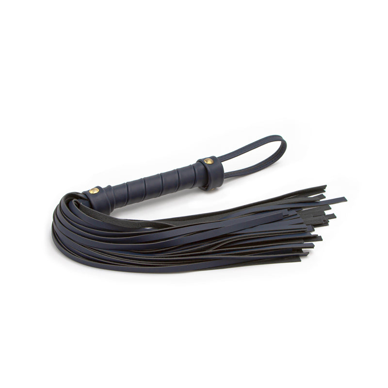 Bondage Couture Flogger - Navy Blue - Whip/Flogger/Paddle