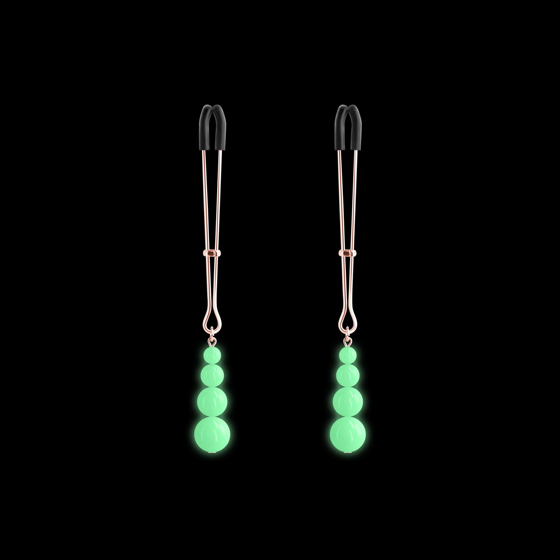 Bound Nipple Clamps - G2 Rose Gold GID - Nipples