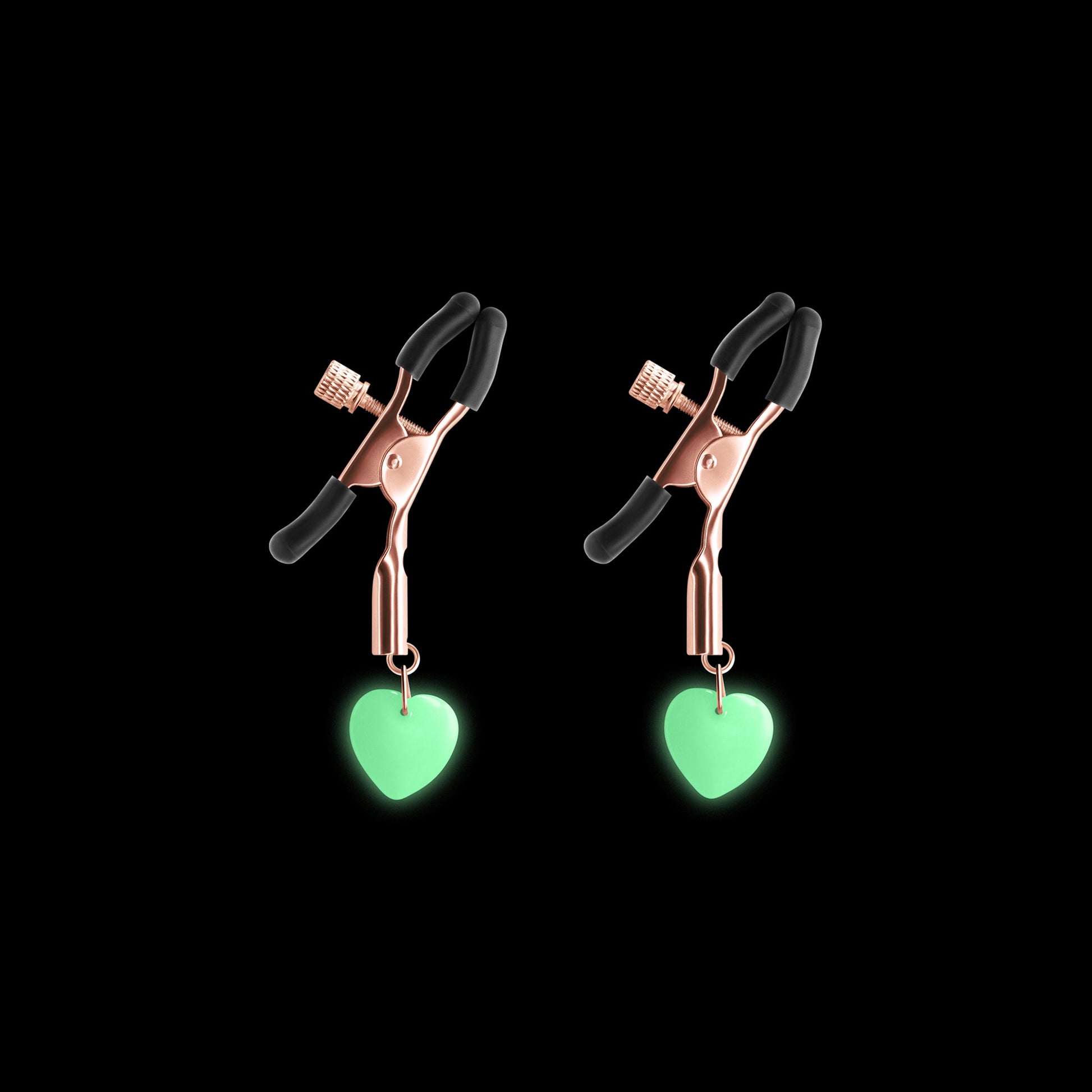 Bound Nipple Clamps - G3 Rose Gold GID - Nipples