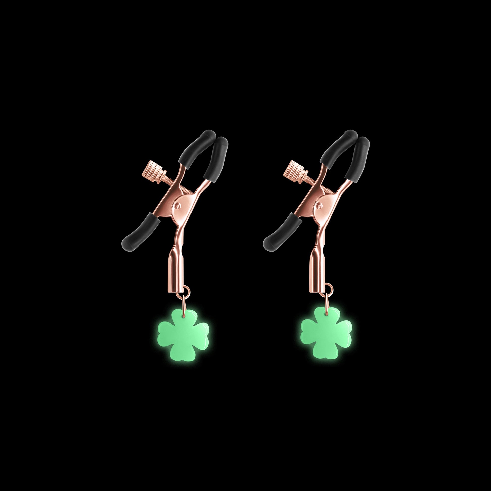 Bound Nipple Clamps - G4 Rose Gold GID - Nipples
