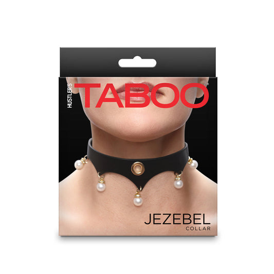 Hustler Taboo - Jezebel Collar - Black - Bondage