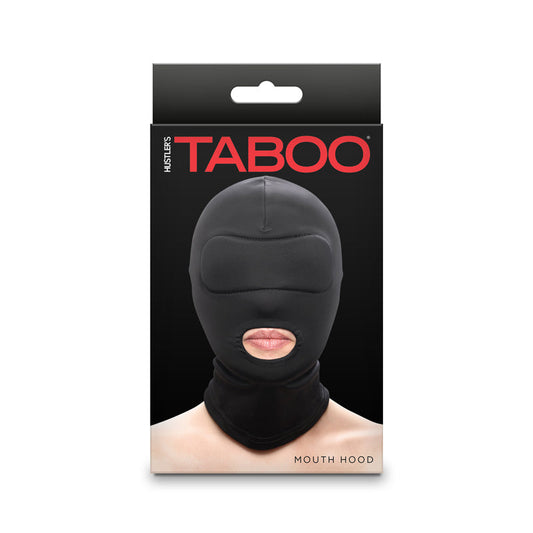 Hustler Taboo - Mouth Hood - Black - Bondage