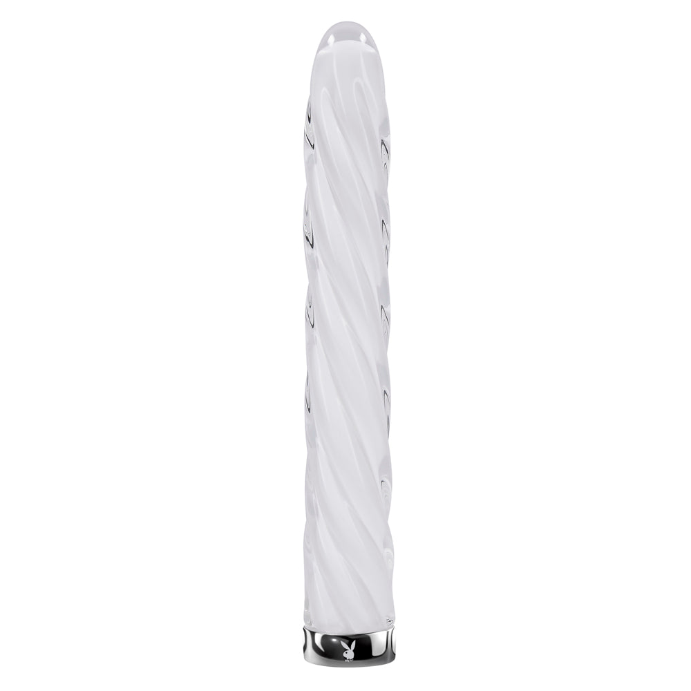 Playboy In A Twist glass vibe - Vibrators