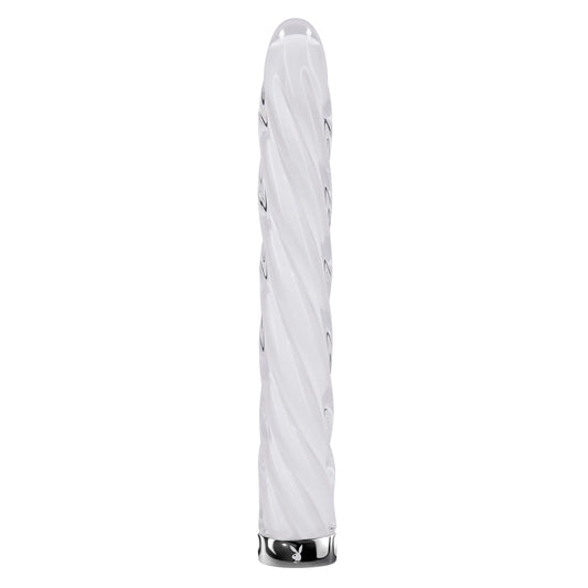 Playboy In A Twist glass vibe - Vibrators