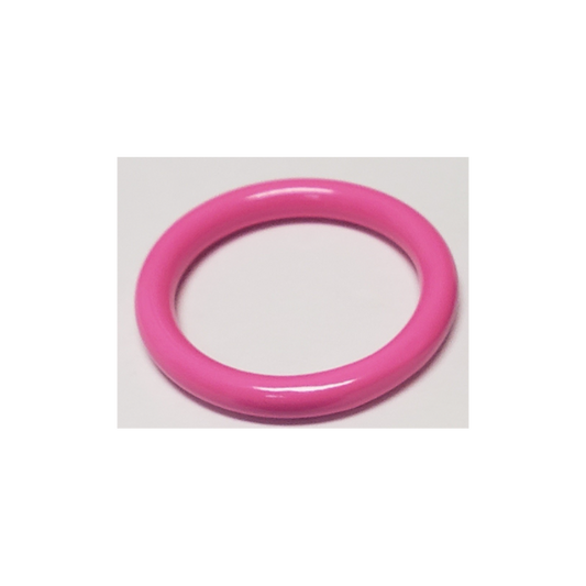 Seamless Stainless C-Ring Set -3pc Pink - Cock & Balls