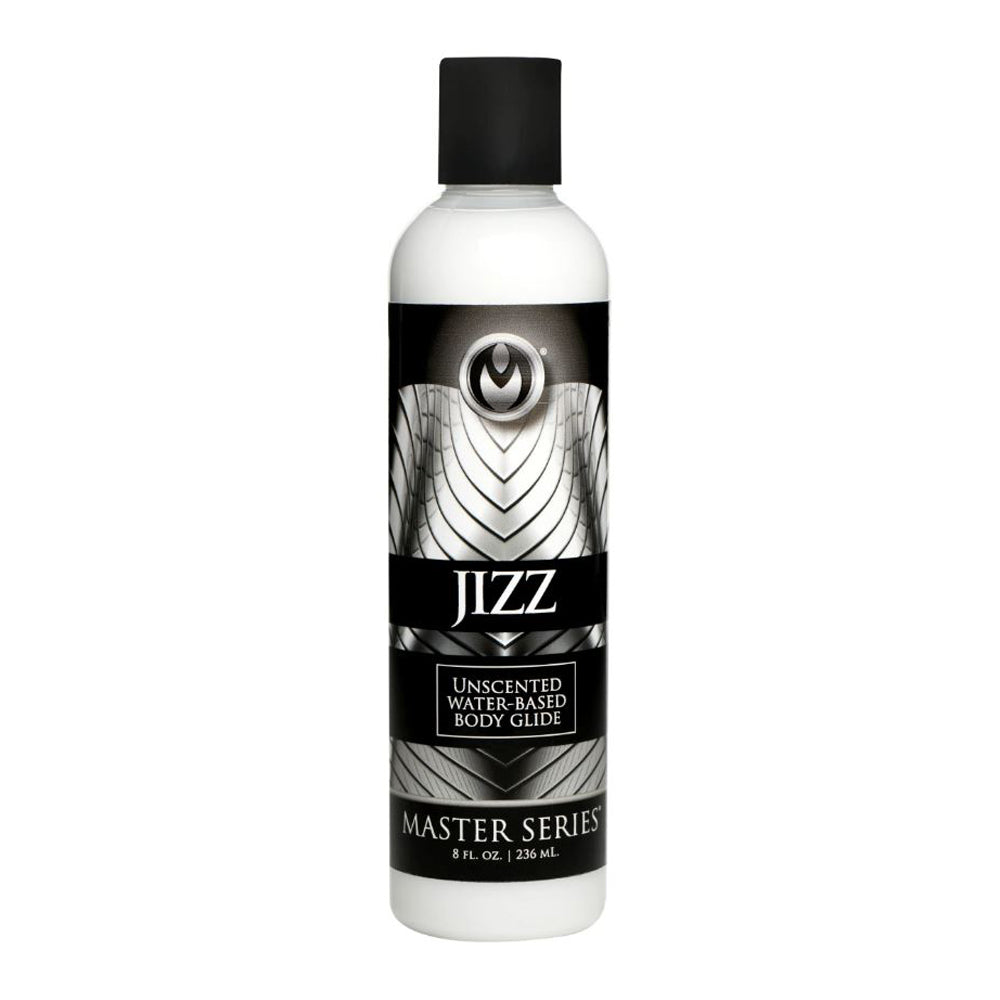 Jizz Unscented Water-Based Lube - 8oz - Water Based Lube