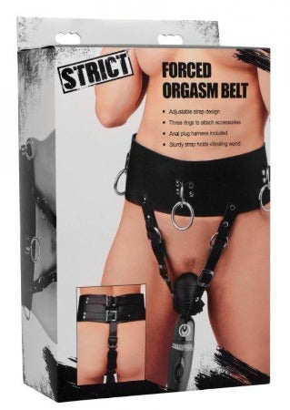 Strict Forced Orgasm Wand Holder Belt - Bondage