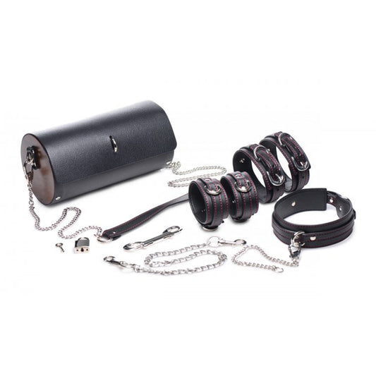 Kinky Clutch Black Bondage Set w/ Case * - Bondage