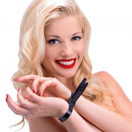 Misbehaved Blck ZipTie Police Cuffs 5pc* - Bondage