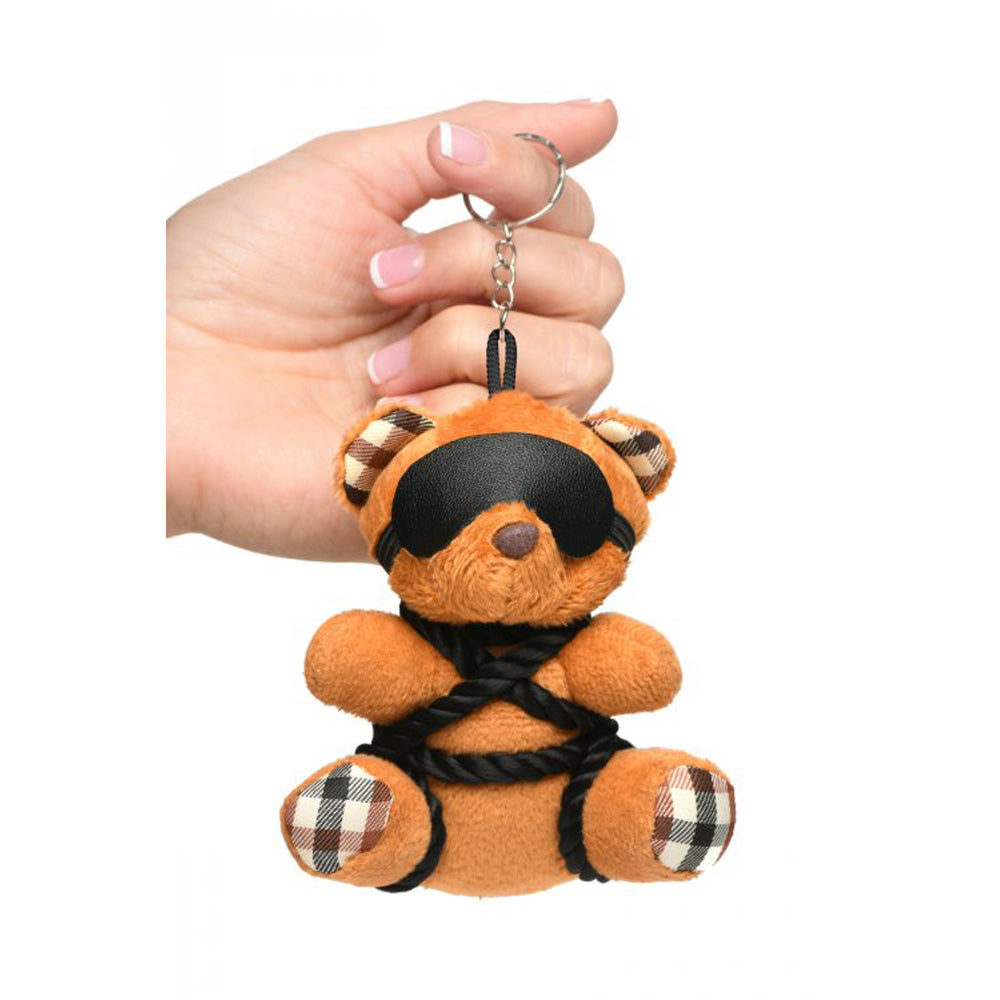 Rope Bondage Teddy Bear Keychain - Candy/Games/Novelt