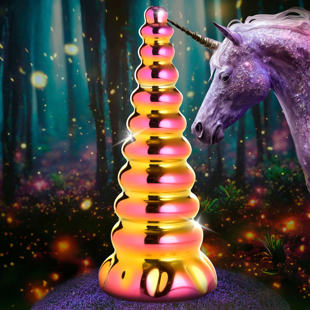 Twilight Rainbow Glass Dildo - Glass Dildo's