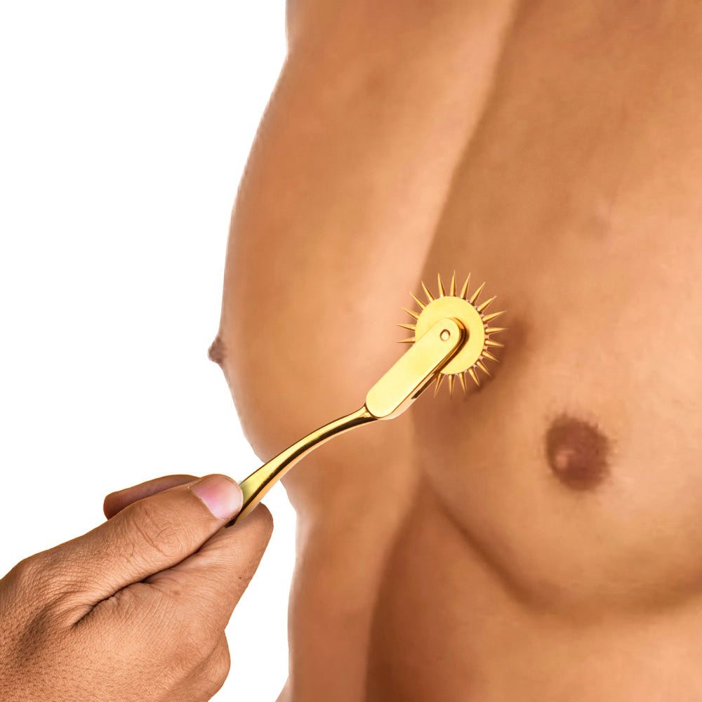 Gold Sensation Wartenberg Wheel - Fetish