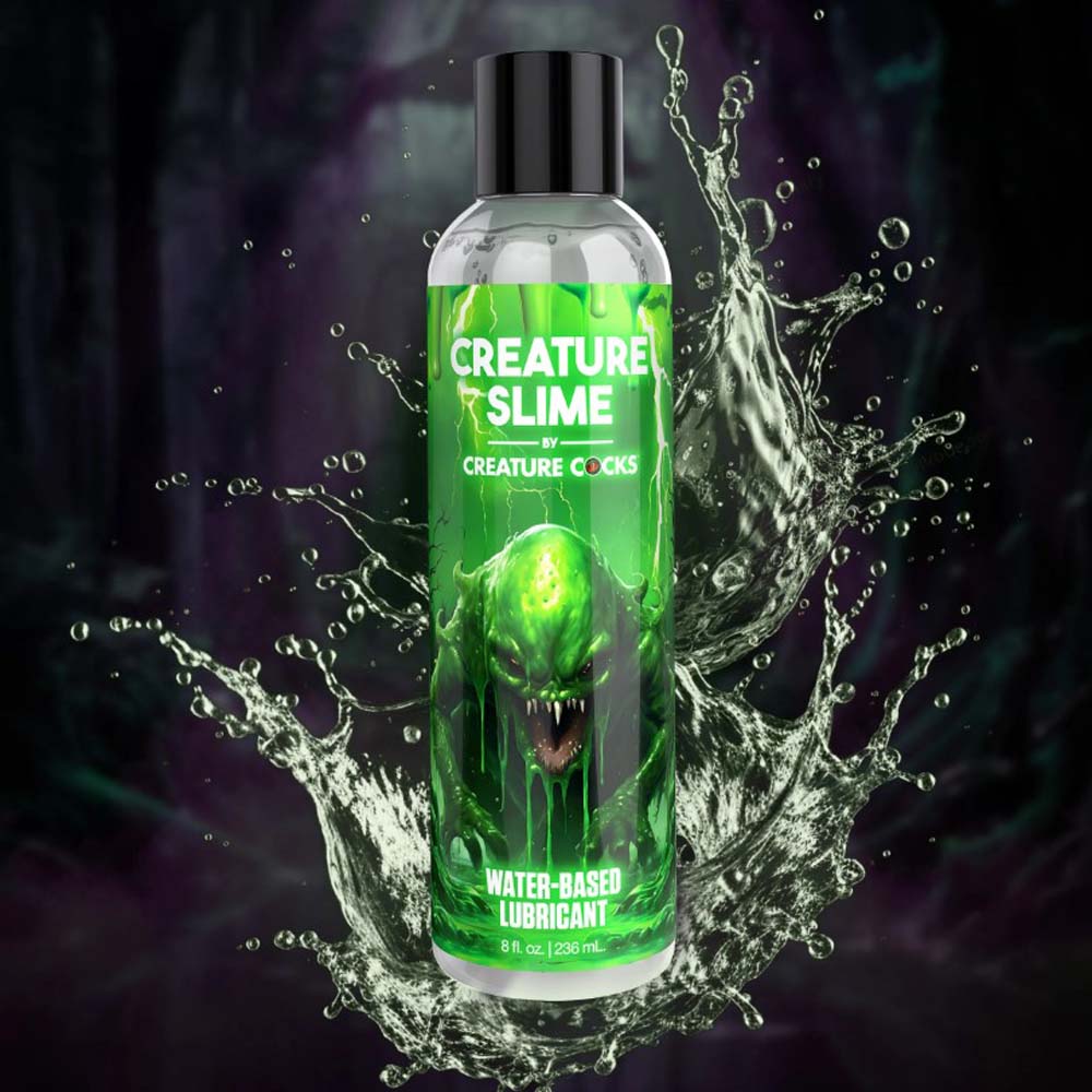 Creature Slime Water-Based Lube 8oz - Water Based Lube