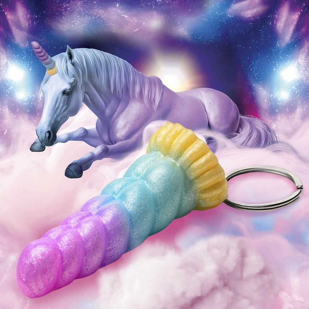Mystique Unicorn Keychain - Candy/Games/Novelt