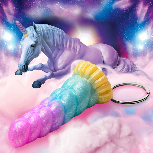 Mystique Unicorn Keychain - Candy/Games/Novelt