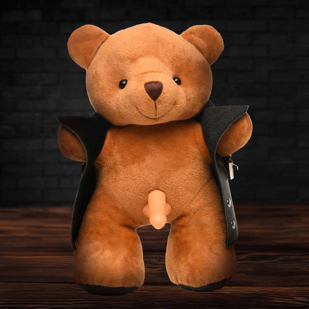 The Flasher Exhibitionist Teddy Bear - Candy/Games/Novelt
