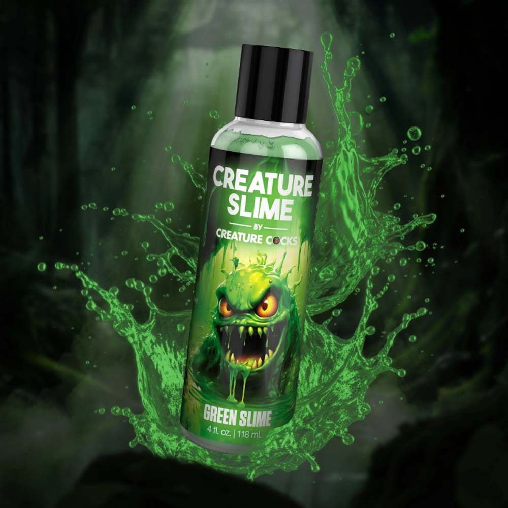 Creature Slime - Green H2O Lube - 4oz - Water Based Lube