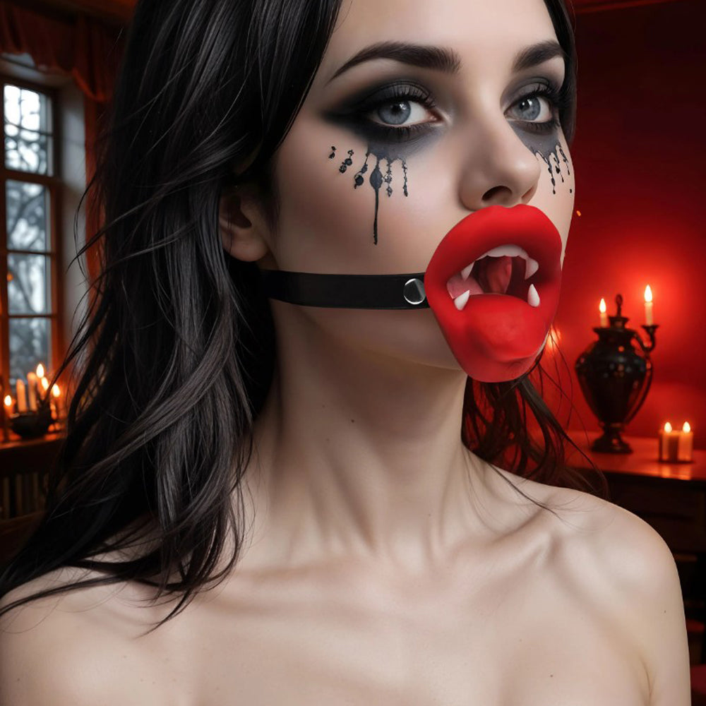 Vampire Vibrating Mouth Gag - Bondage
