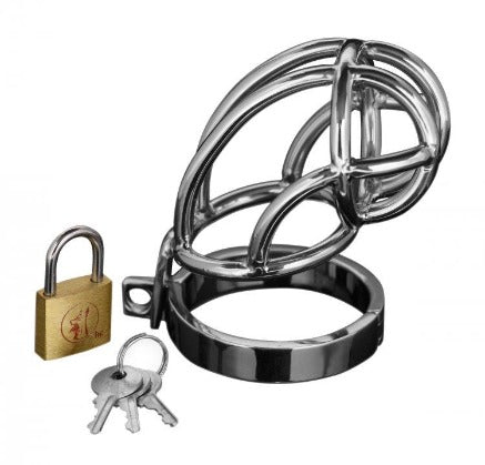 Master Series Captus Chastity Cage - Cock & Balls
