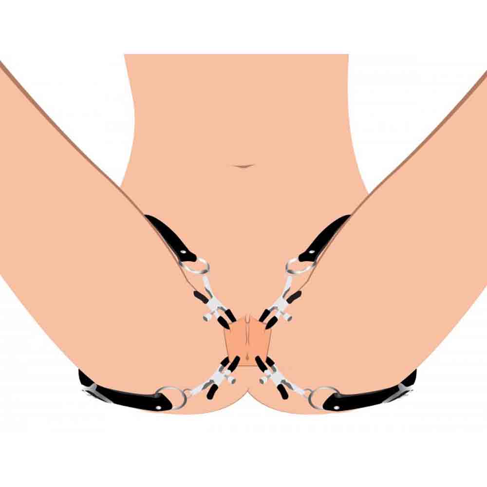Spread XL Labia Spreader Straps - Fetish