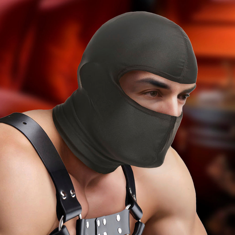 Drone Hood - zippered back - Bondage